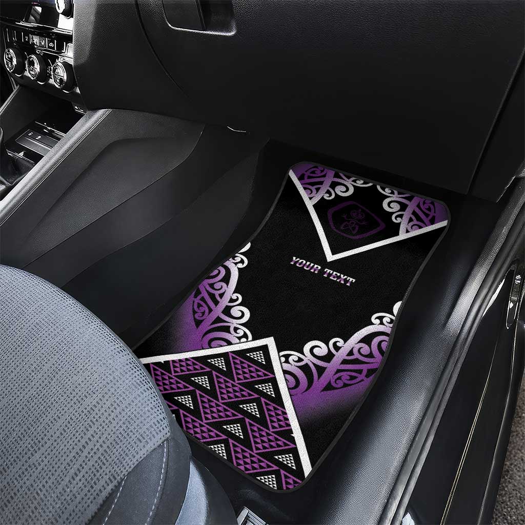 Aotearoa Moriori Car Mats Maori Pattern New Zealand - Polynesian Pride