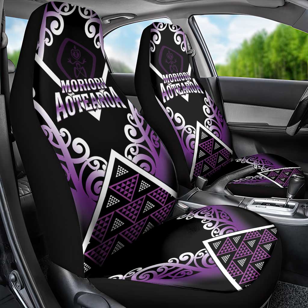 Aotearoa Moriori Car Seat Cover Maori Pattern New Zealand - Polynesian Pride