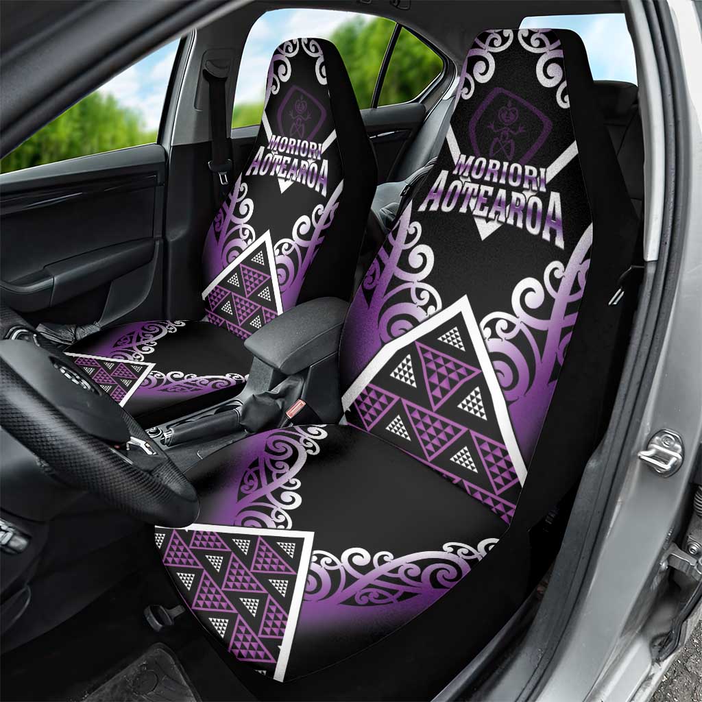 Aotearoa Moriori Car Seat Cover Maori Pattern New Zealand - Polynesian Pride