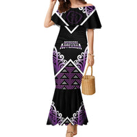 Personalised Aotearoa Moriori Family Matching Mermaid Dress and Hawaiian Shirt Maori Pattern New Zealand - Polynesian Pride