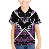 Personalised Aotearoa Moriori Family Matching Mermaid Dress and Hawaiian Shirt Maori Pattern New Zealand - Polynesian Pride