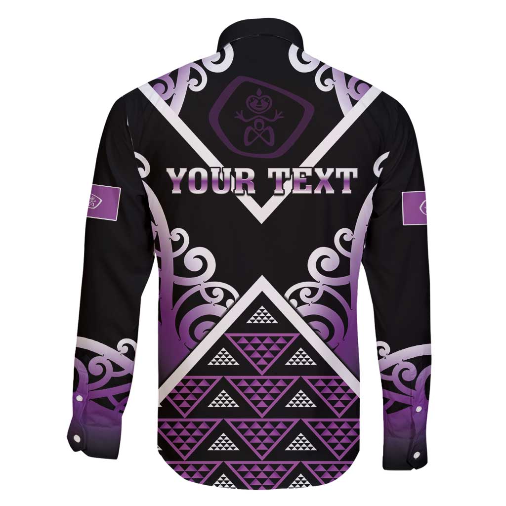 Personalised Aotearoa Moriori Family Matching Puletasi and Hawaiian Shirt Maori Pattern New Zealand - Polynesian Pride