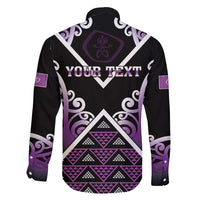 Personalised Aotearoa Moriori Family Matching Short Sleeve Bodycon Dress and Hawaiian Shirt Maori Pattern New Zealand - Polynesian Pride