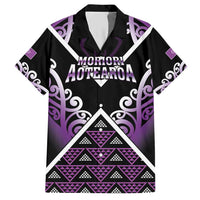 Personalised Aotearoa Moriori Hawaiian Shirt Maori Pattern New Zealand - Polynesian Pride