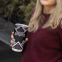 Personalised Aotearoa Moriori Tumbler Cup Maori Pattern New Zealand - Polynesian Pride