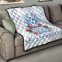 Happy Kosrae Liberation Day Quilt Polynesian Shark Turtle Motif