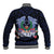 Happy Pohnpei Liberation Day Baseball Jacket Polynesian Shark Turtle Motif