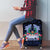 Happy Pohnpei Liberation Day Luggage Cover Polynesian Shark Turtle Motif
