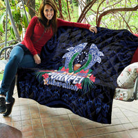 Happy Pohnpei Liberation Day Quilt Polynesian Shark Turtle Motif