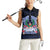 Happy Pohnpei Liberation Day Women Sleeveless Polo Shirt Polynesian Shark Turtle Motif
