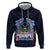 Happy Pohnpei Liberation Day Zip Hoodie Polynesian Shark Turtle Motif