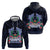 Happy Pohnpei Liberation Day Zip Hoodie Polynesian Shark Turtle Motif
