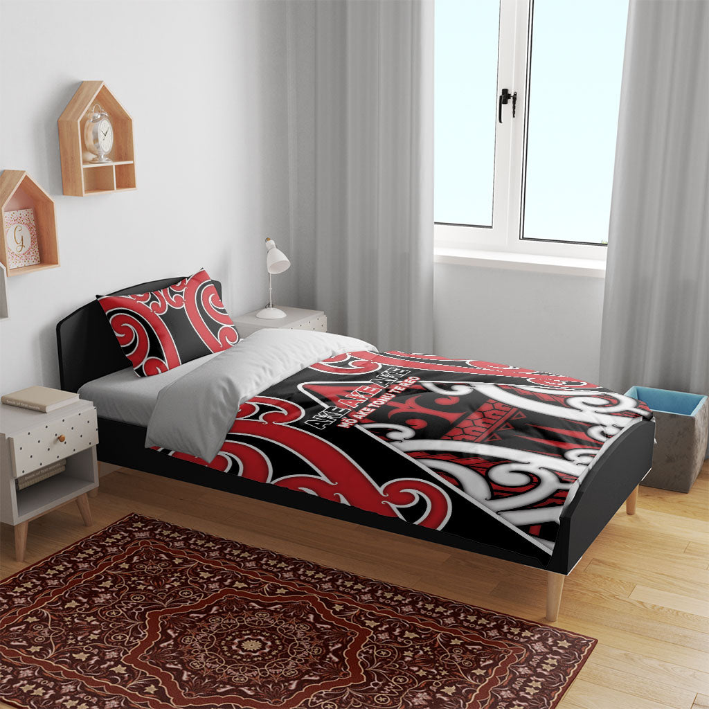 New Zealand Maori Language Week Bedding Set Mo Ake Tonu Te Reo