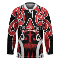 New Zealand Maori Language Week Hockey Jersey Mo Ake Tonu Te Reo