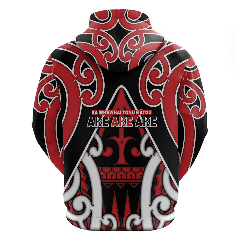 New Zealand Maori Language Week Zip Hoodie Mo Ake Tonu Te Reo