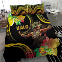 Halo Vanuatu Bedding Set Beautiful Woman Dancing
