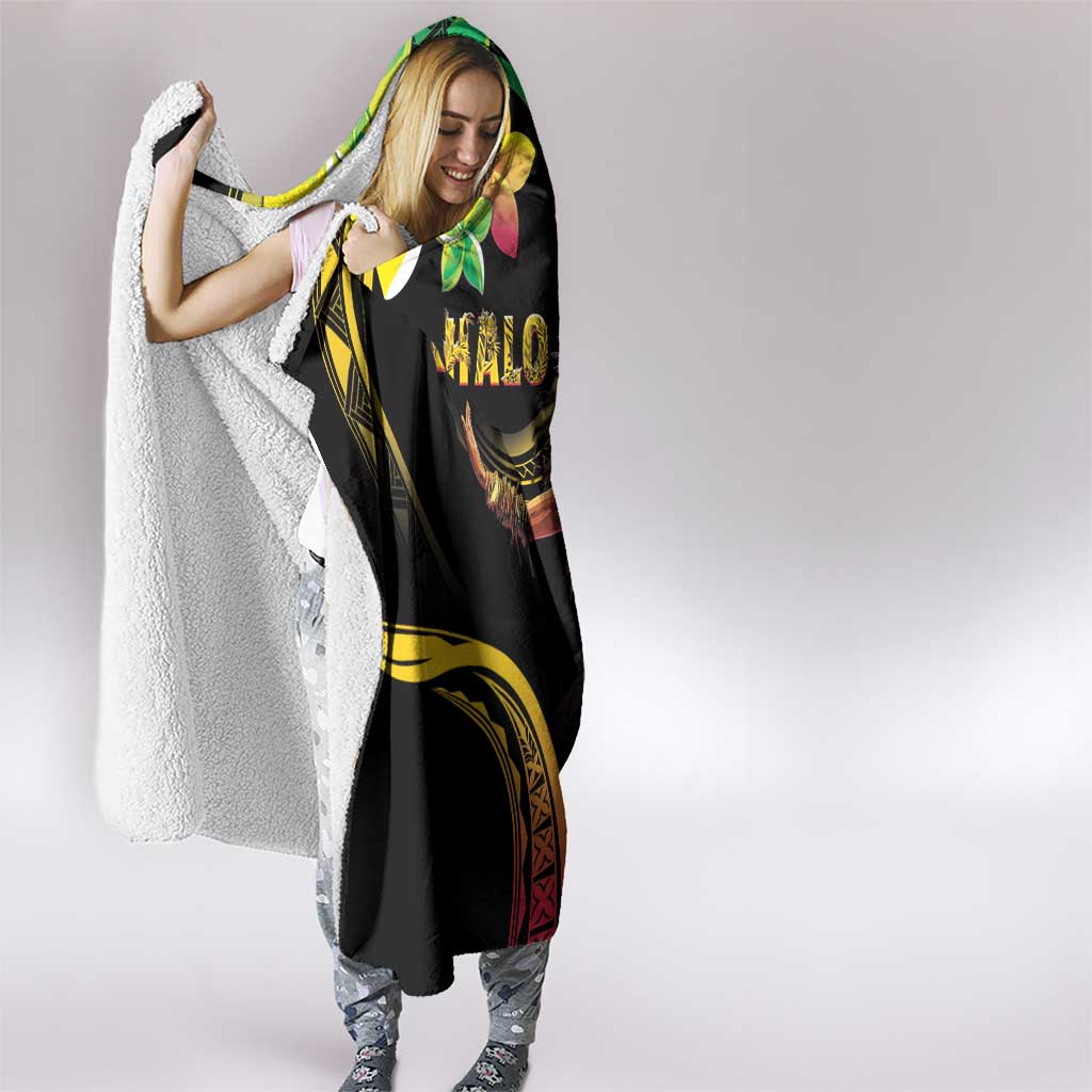 Halo Vanuatu Hooded Blanket Beautiful Woman Dancing
