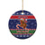 New Zealand Christmas Ceramic Ornament Kiwi-sh You A Merry Christmas - Polynesian Pride