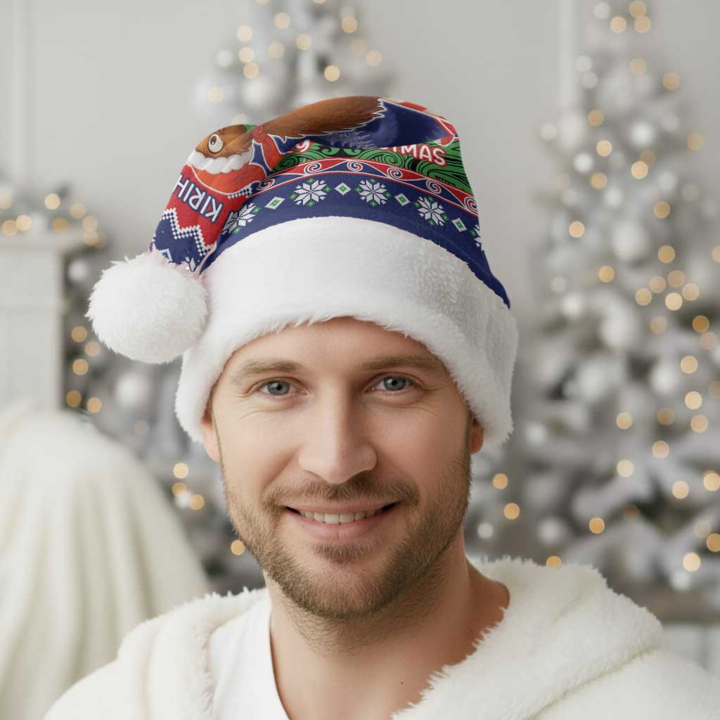New Zealand Christmas Santa Hat Kiwi-sh You A Merry Christmas - Polynesian Pride