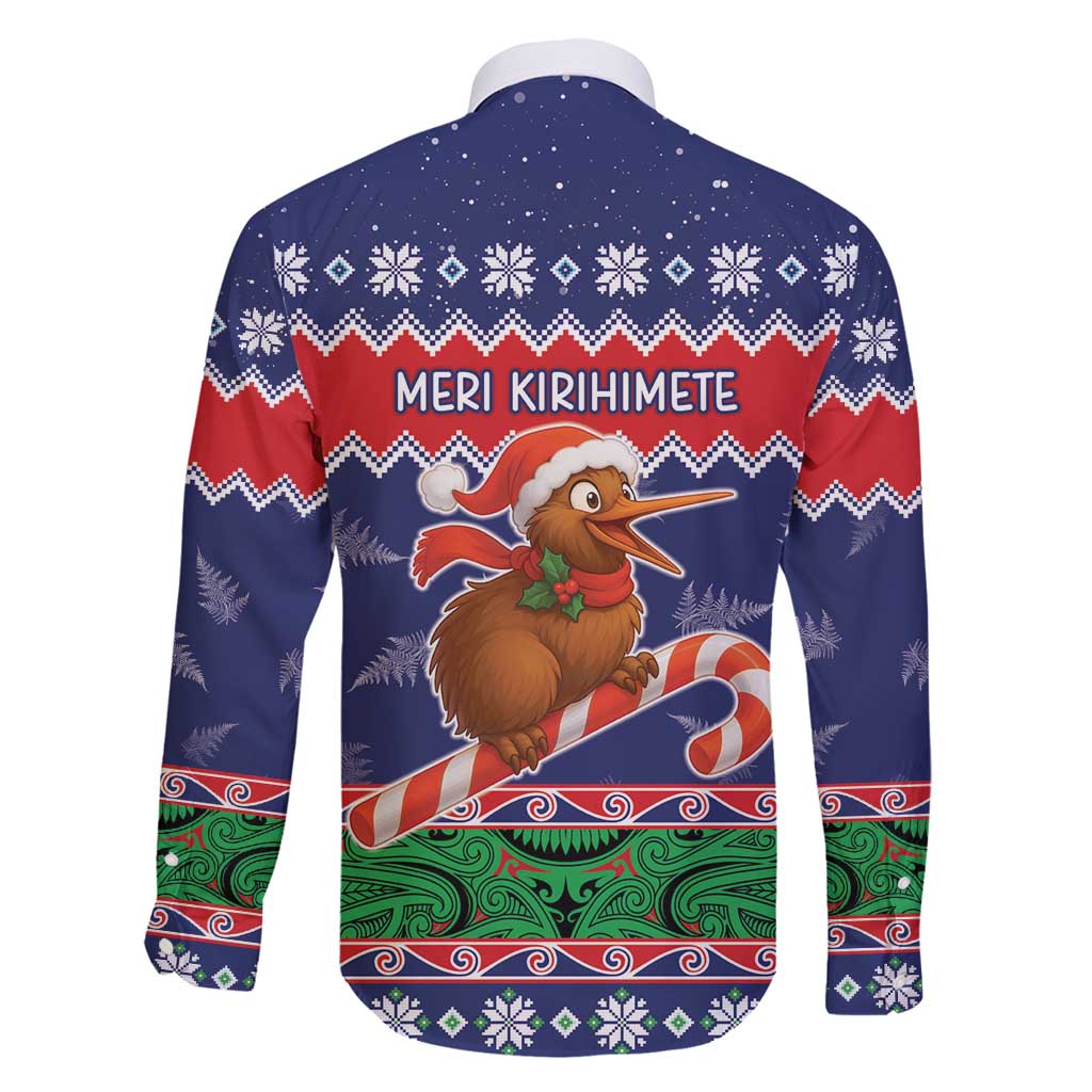 New Zealand Christmas Family Matching Long Sleeve Bodycon Dress and Hawaiian Shirt Kiwi-sh You A Merry Christmas - Polynesian Pride