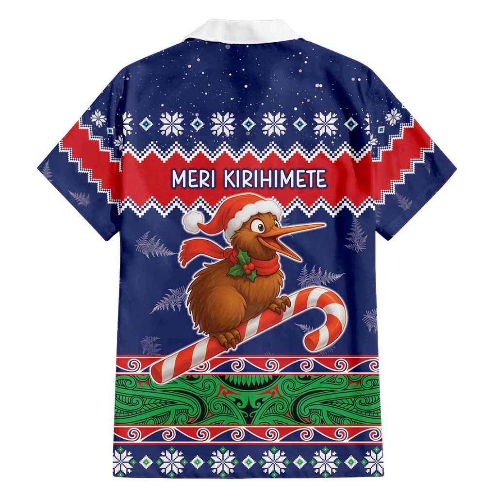 New Zealand Christmas Family Matching Off Shoulder Short Dress and Hawaiian Shirt Kiwi-sh You A Merry Christmas - Polynesian Pride