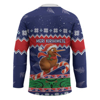 New Zealand Christmas Hockey Jersey Kiwi-sh You A Merry Christmas - Polynesian Pride