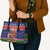 New Zealand Christmas Leather Bag Kiwi-sh You A Merry Christmas - Polynesian Pride