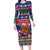 New Zealand Christmas Long Sleeve Bodycon Dress Kiwi-sh You A Merry Christmas - Polynesian Pride