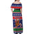 New Zealand Christmas Off Shoulder Maxi Dress Kiwi-sh You A Merry Christmas - Polynesian Pride