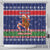 New Zealand Christmas Shower Curtain Kiwi-sh You A Merry Christmas - Polynesian Pride