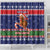 New Zealand Christmas Shower Curtain Kiwi-sh You A Merry Christmas - Polynesian Pride