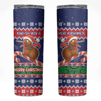 New Zealand Christmas Skinny Tumbler Kiwi-sh You A Merry Christmas - Polynesian Pride