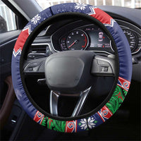 New Zealand Christmas Steering Wheel Cover Kiwi-sh You A Merry Christmas - Polynesian Pride