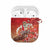 Hawaii Funny Christmas AirPods Case Santa Surfing With Tapa Pattern - Polynesian Pride