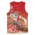 Hawaii Funny Christmas Basketball Jersey Santa Surfing With Tapa Pattern - Polynesian Pride