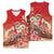 Hawaii Funny Christmas Basketball Jersey Santa Surfing With Tapa Pattern - Polynesian Pride