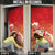 Hawaii Funny Christmas Door Cover Santa Surfing With Tapa Pattern - Polynesian Pride