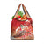 Hawaii Funny Christmas Grocery Bag Santa Surfing With Tapa Pattern - Polynesian Pride