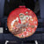 Hawaii Funny Christmas Spare Tire Cover Santa Surfing With Tapa Pattern - Polynesian Pride