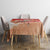 Hawaii Funny Christmas Tablecloth Santa Surfing With Tapa Pattern - Polynesian Pride