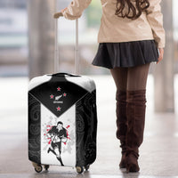 New Zealand Player Rugby Luggage Cover World Cup 2023 Maori Pattern LT05 - Polynesian Pride