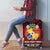 Tonga Constitution Day Luggage Cover Tongan Kupesi Ngatu Pattern