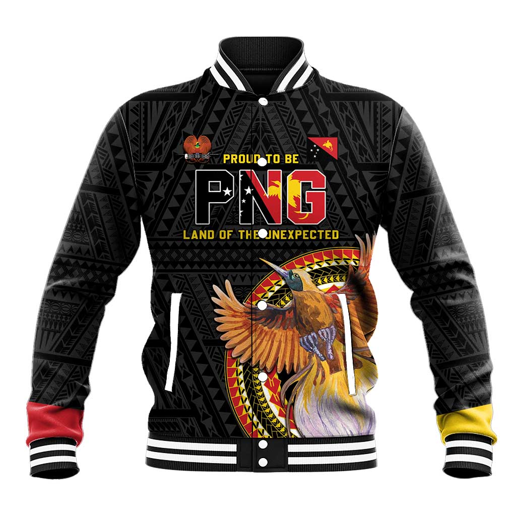 Papua New Guinea Tok Pisin Wik Baseball Jacket Land Of The Unexpected