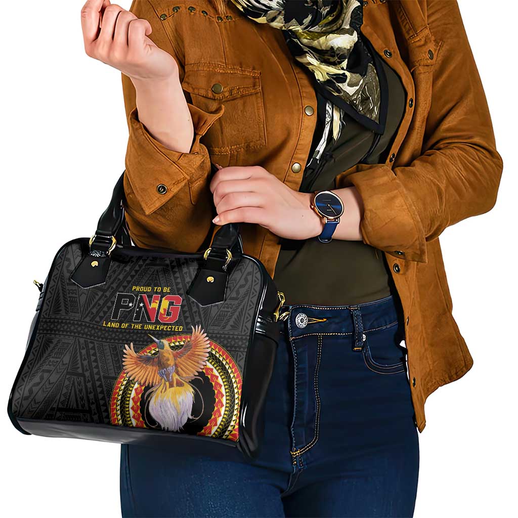 Papua New Guinea Tok Pisin Wik Shoulder Handbag Land Of The Unexpected
