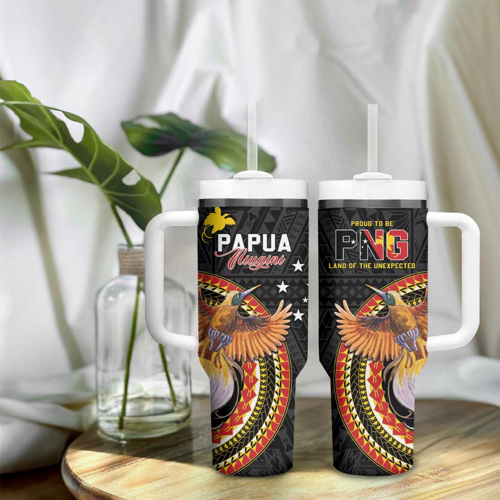 Papua New Guinea Tok Pisin Wik Tumbler With Handle Land Of The Unexpected