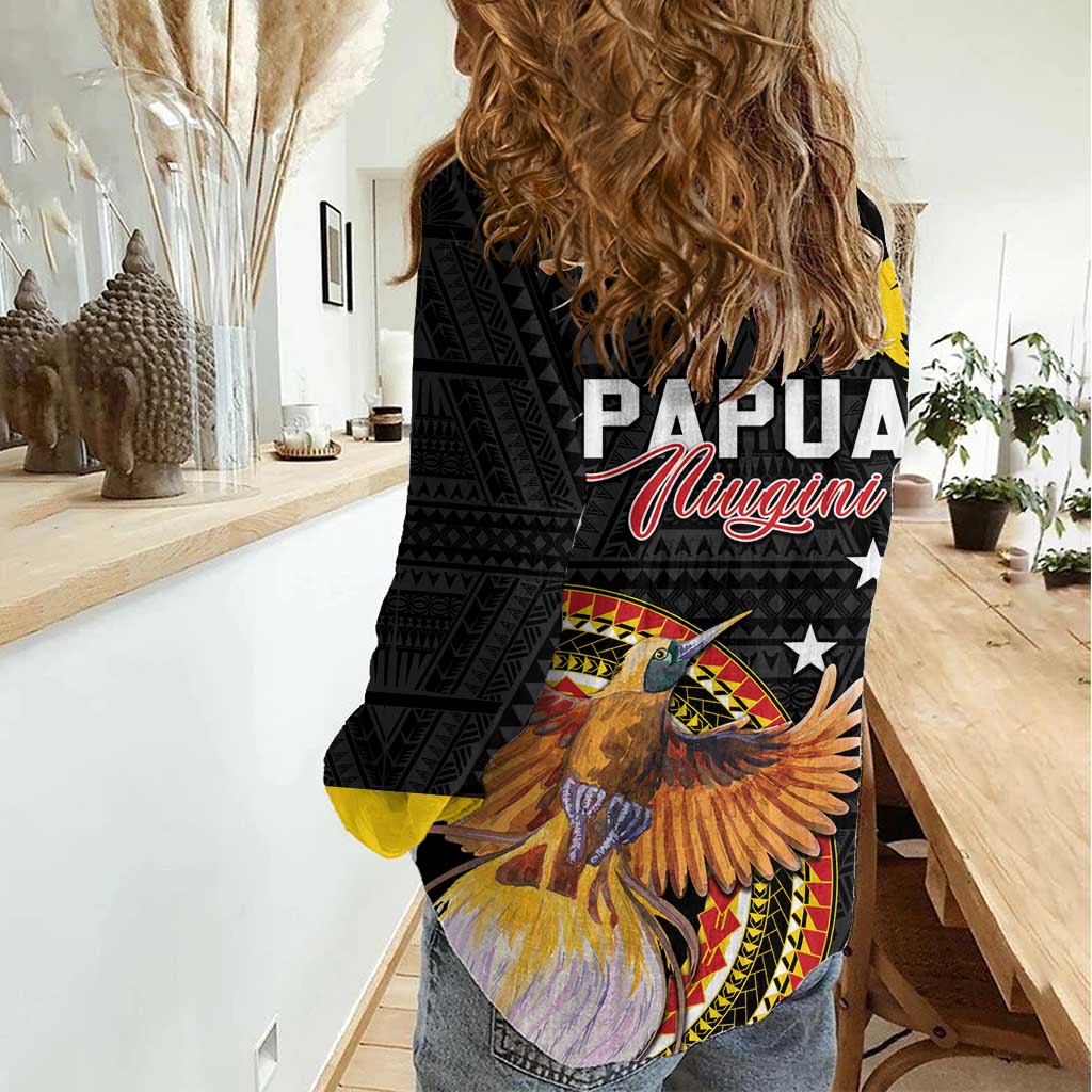 Papua New Guinea Tok Pisin Wik Women Casual Shirt Land Of The Unexpected