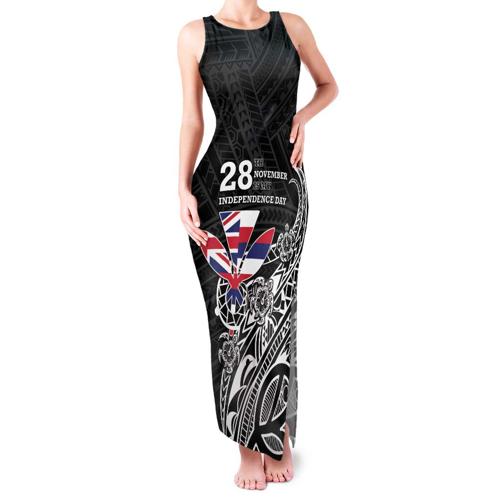 Hawaii November 28th Is My Independence Day Family Matching Tank Maxi Dress and Hawaiian Shirt