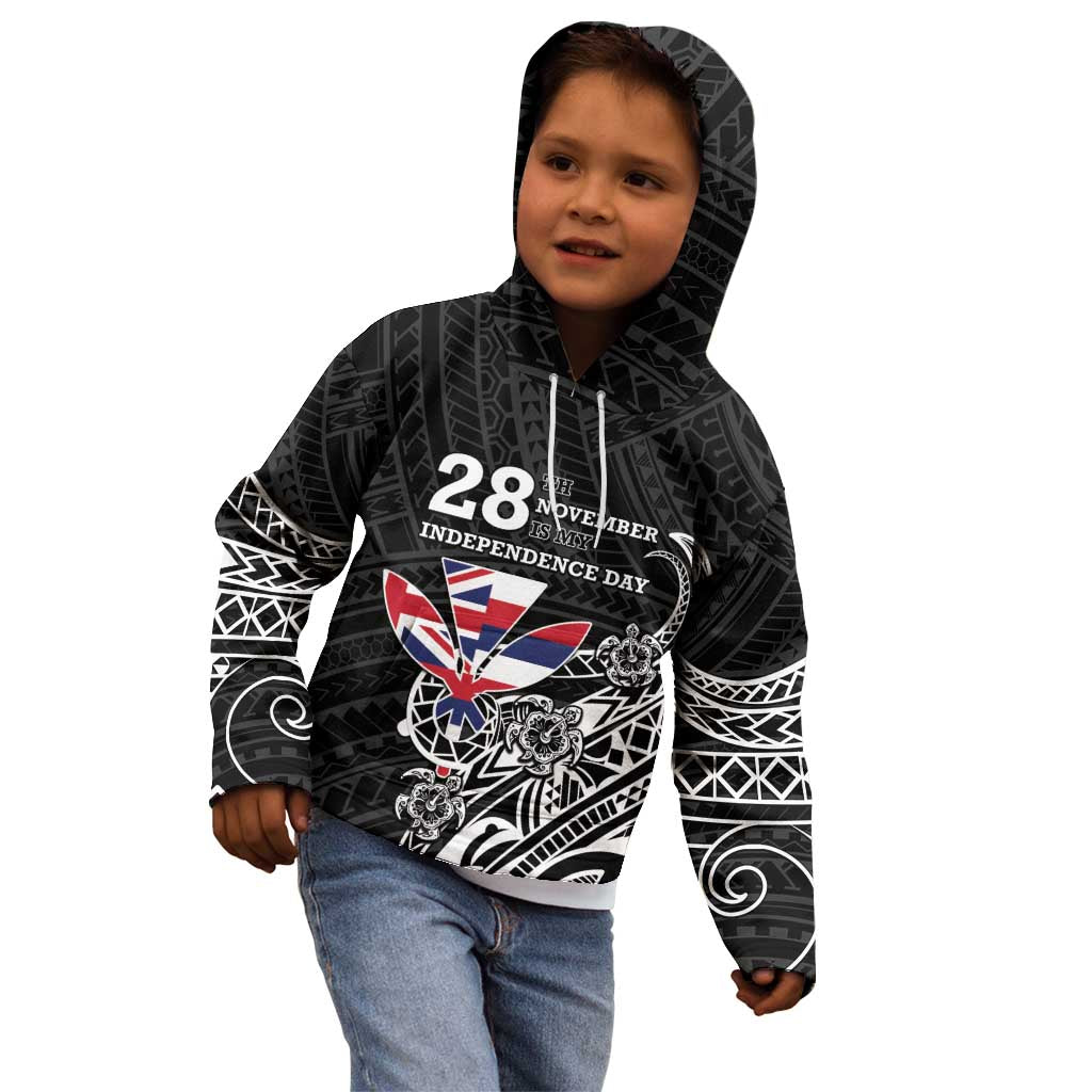 Hawaii November 28th Is My Independence Day Kid Hoodie