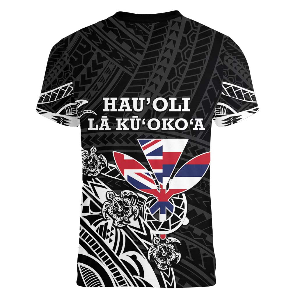 Hawaii November 28th Is My Independence Day Women V-Neck T-Shirt