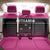 New Zealand Women Cricket Back Car Seat Cover Pink Simple Style